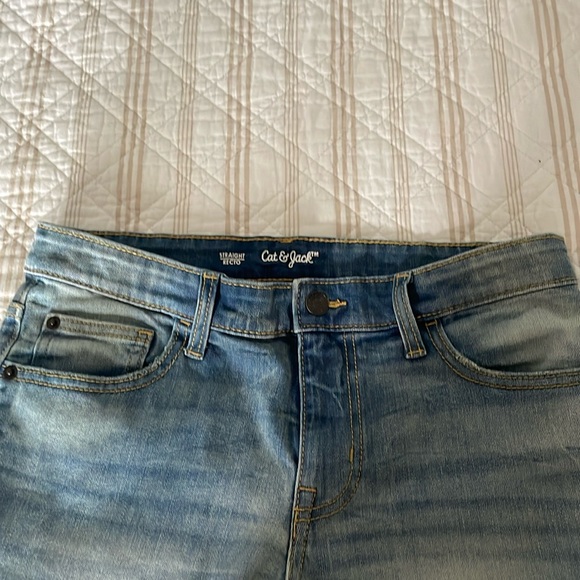 ❤️ 5/$25 - Cat & Jack jeans Sz 10 Husky - Picture 3 of 7